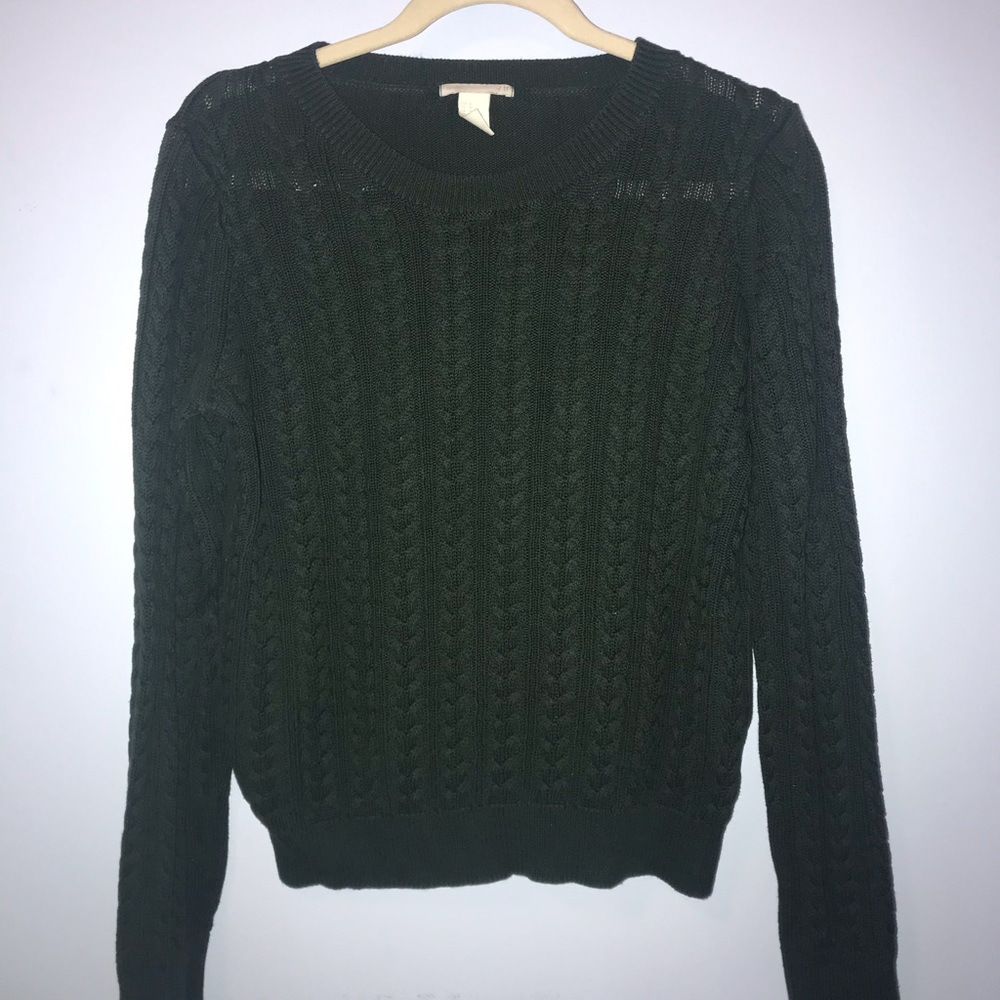H&M BASIC Cable Knit Sweater